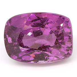 1.20 ct Cushion Cut Pink Sapphire : Purple