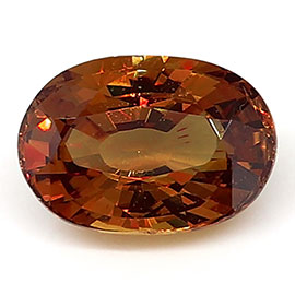 1.43 ct Brownish Yellow Oval Natural Yellow Sapphire