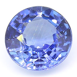 0.36 ct Round Blue Sapphire : Blue