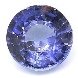 0.43 ct Round Blue Sapphire : Fine Blue