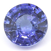 0.44 ct Blue Round Blue Sapphire