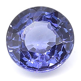 0.45 ct Round Blue Sapphire : Fine Blue