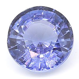 0.47 ct Round Blue Sapphire : Fine Blue
