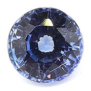 0.49 ct Blue Round Blue Sapphire