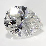 1.56 ct White Pear Shape Moissanite