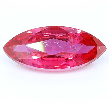 0.81 ct Fiery Red Marquise Natural Ruby