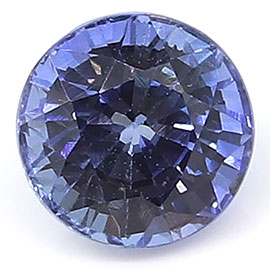 0.93 ct Round Blue Sapphire : Fine Blue