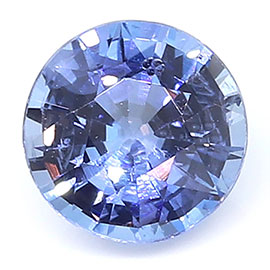 0.97 ct Fine Blue Round Natural Blue Sapphire