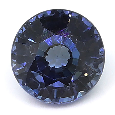 1.05 ct Round Blue Sapphire : Fine Blue