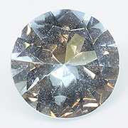 0.69 ct Rich Blue Round Aquamarine