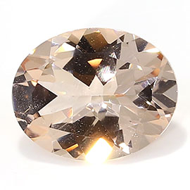 2.18 ct Light Pink Oval Natural Morganite