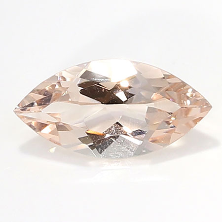 0.87 ct Marquise Morganite : Light Pink