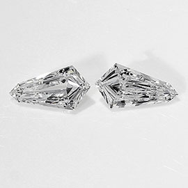 0.26 cttw Pair of Kite Diamonds : E / VS1