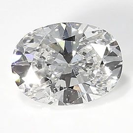 0.34 ct Oval Diamond : F / SI2