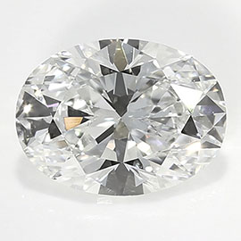 1.01 ct Oval Natural Diamond : G / VS2
