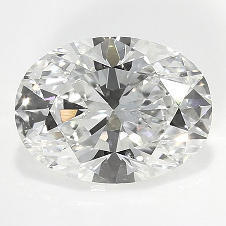 1.01 ct Oval Natural Diamond : G / VS2