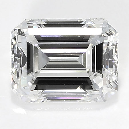 0.93 ct Emerald Cut Natural Diamond : D / VVS2