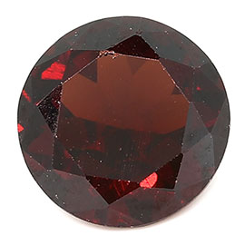 1.45 ct Reddish Brown Round Natural Garnet