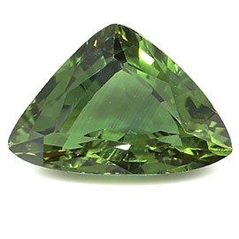 2.93 ct Rich Green Trillion Natural Green Sapphire