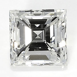 0.59 ct Carre Natural Diamond : G / VS1