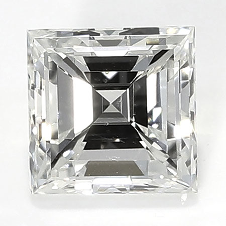 0.59 ct Carre Natural Diamond : G / VS1