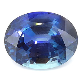 2.40 ct Rich Blue Oval Natural Blue Sapphire