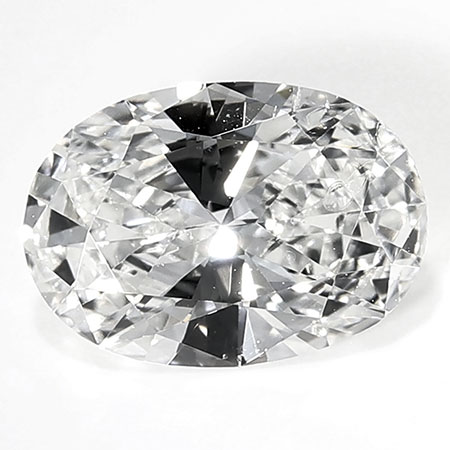 0.70 ct Oval Natural Diamond : F / VS2