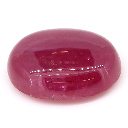4.27 ct Cabochon Ruby : Rich Red