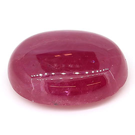 4.27 ct Cabochon Ruby : Rich Red