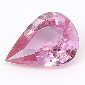 0.99 ct Pear Shape Pink Sapphire : Rich Pink