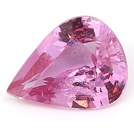 1.04 ct Pear Shape Pink Sapphire : Rich Pink