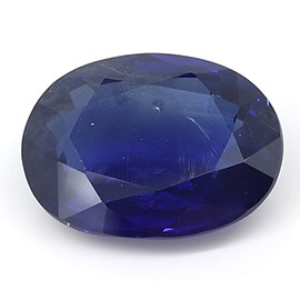 4.36 ct Rich Blue Oval Natural Blue Sapphire