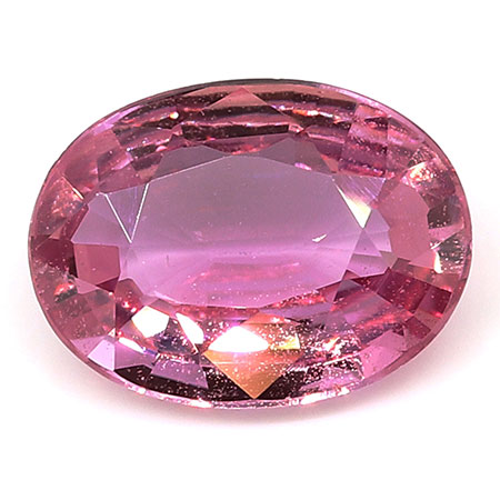 1.13 ct Oval Pink Sapphire : Rich Pink