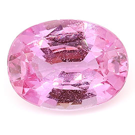 1.27 ct Oval Pink Sapphire : Intense Pink
