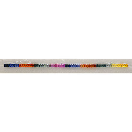 Set of Rainbow colors Natural Sapphires 23.00 cttw 64 Emerald cut Natural Sapphires