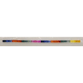 Set of Rainbow colors Natural Sapphires 23.00 cttw 64 Emerald cut Natural Sapphires