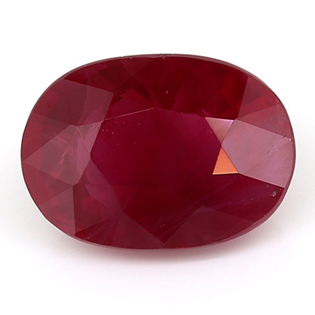 1.03 ct Rich Pigeon Blood Red Oval Natural Ruby