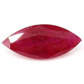 1.27 ct Rich Red Marquise Natural Ruby