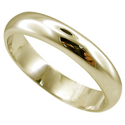 14K Yellow Gold Men's Wedding Band