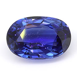 0.80 ct Oval Blue Sapphire : Royal Blue