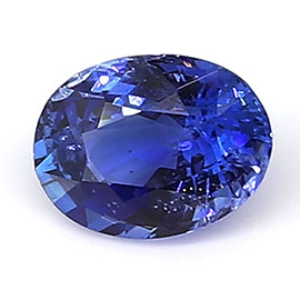 0.59 ct Royal Blue Oval Natural Blue Sapphire