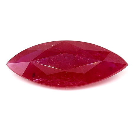 3.01 ct Marquise Ruby : Rich Red