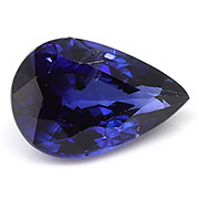 0.41 ct Rich Royal Blue Pear Shape Blue Sapphire