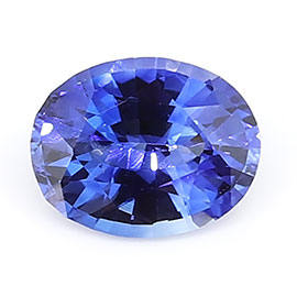 0.51 ct Oval Blue Sapphire : Royal Blue