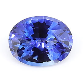 0.51 ct Royal Blue Oval Natural Blue Sapphire