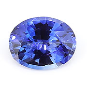 0.51 ct Royal Blue Oval Blue Sapphire