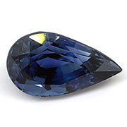0.81 ct Darkish Blue Pear Shape Blue Sapphire