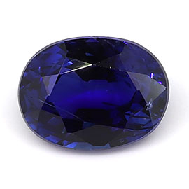 0.94 ct Rich Royal Blue Oval Natural Blue Sapphire
