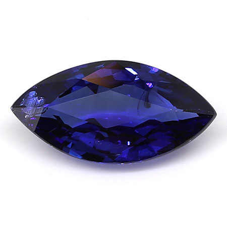 1.04 ct Rich Royal Blue Marquise Natural Blue Sapphire