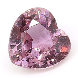 0.59 ct Fine Pink Heart Shape Natural Pink Sapphire